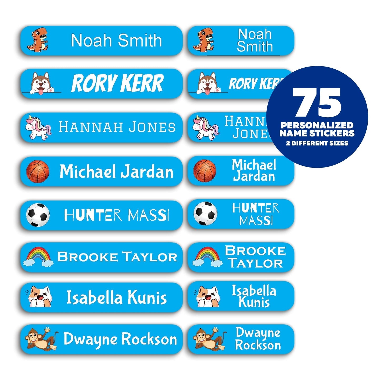 75 Label Pack - Byford PS
